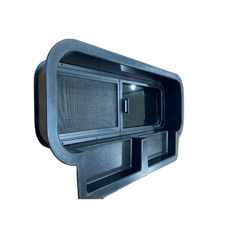 Ram Promaster Bunk Window Trim Ring with Storage Cubbies