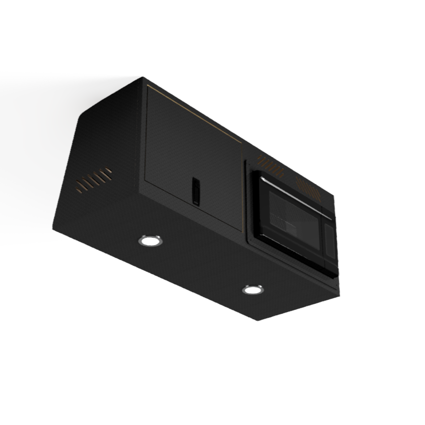 Microwave Cabinet with Storage for Sprinter, Transit and Promaster Vans