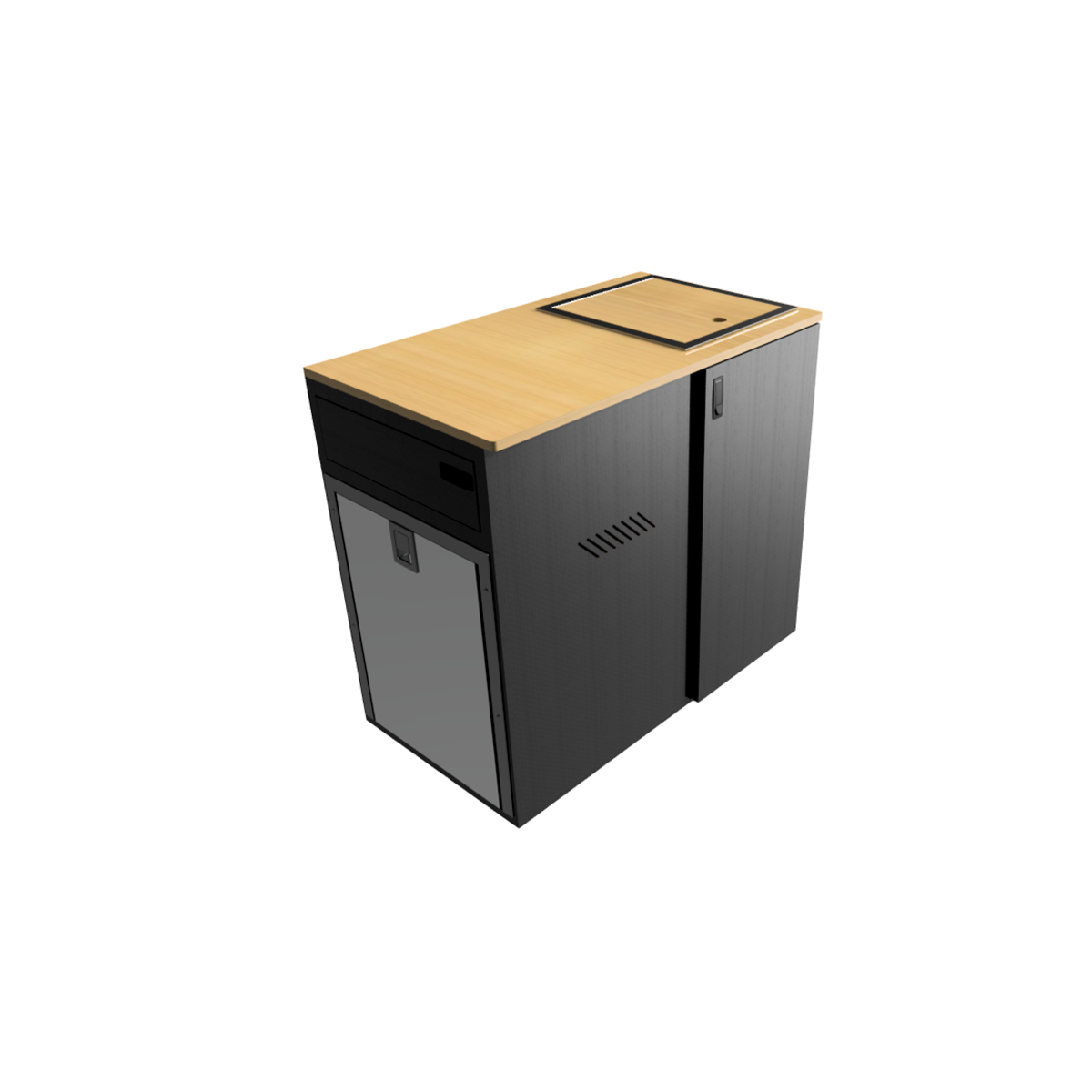 Classic Passenger Side Van Kitchen