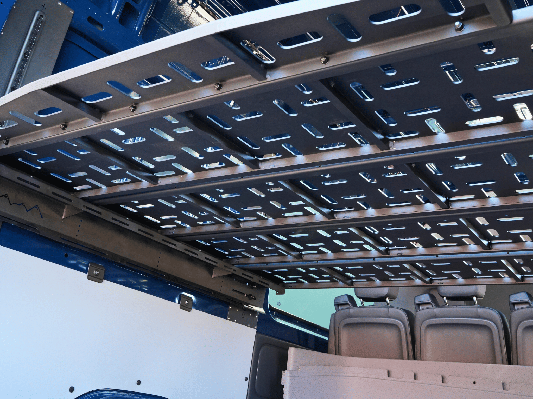 SPRINTER VAN PLATFORM 4-PANEL ALL ALUMINUM BED SYSTEM