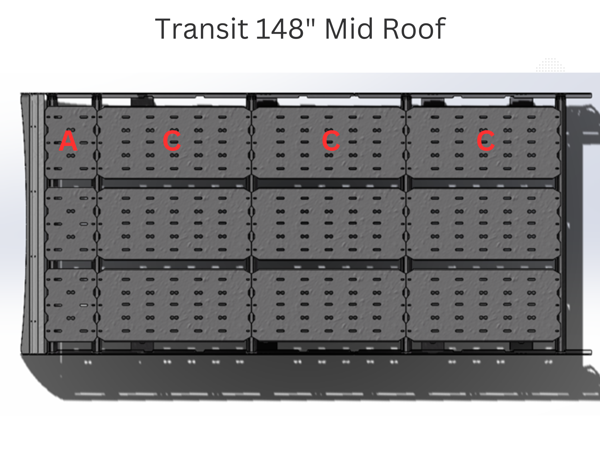 UNIVERSAL ROOF RACK DECKING PANELS